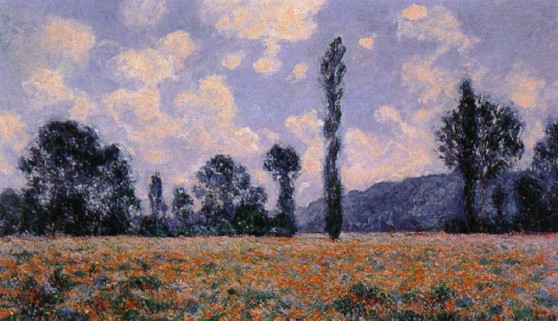 Claude Monet Field of Poppies Germany oil painting art